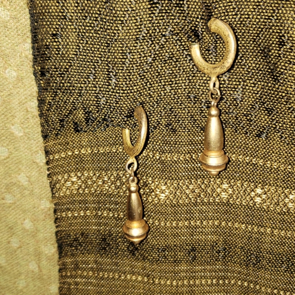 Gold Tone Earrings